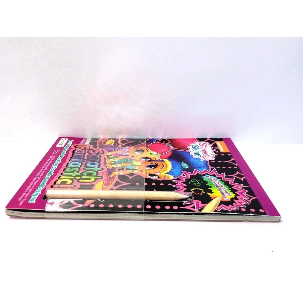 Shimmer And Shine Scratch Fantastic Activity Book Nickelodeon Ages‎ 3+ Bendon
